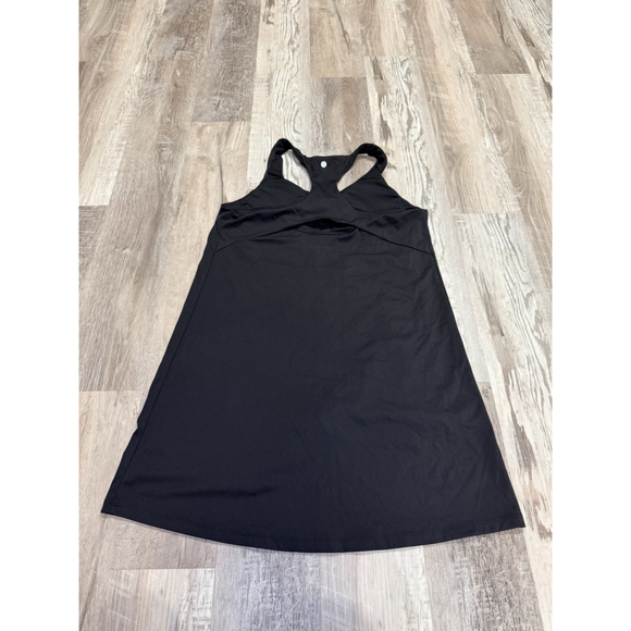CALIA Dresses & Skirts - Calia by Carrie underwood black energized exercise dress w/ built in shorts LG